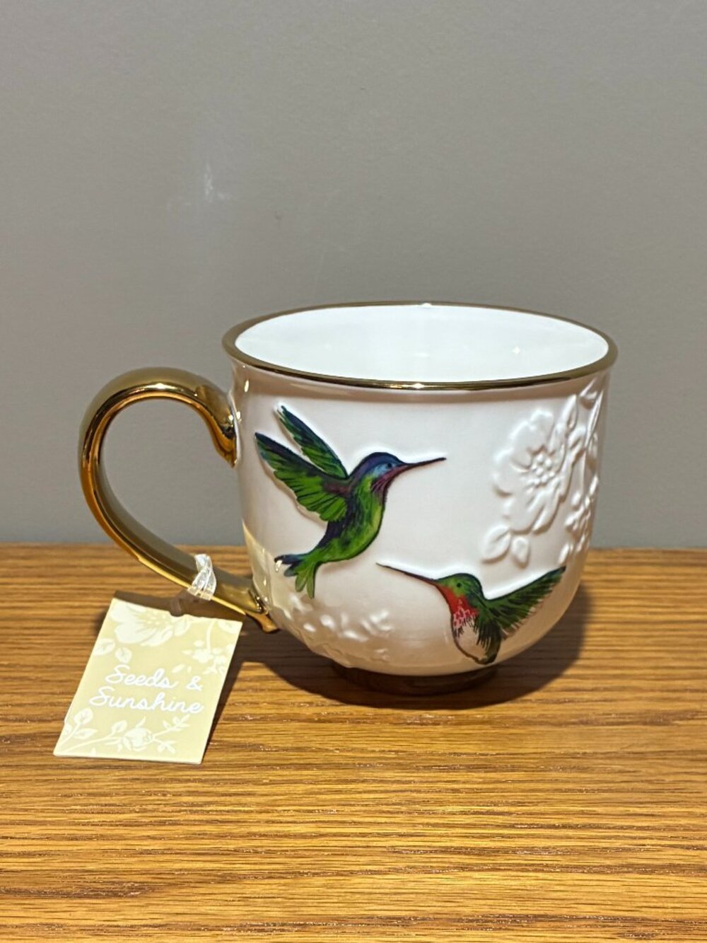 Seeds & Sunshine Hummingbirds Coffee/Tea Mug - New, Unused